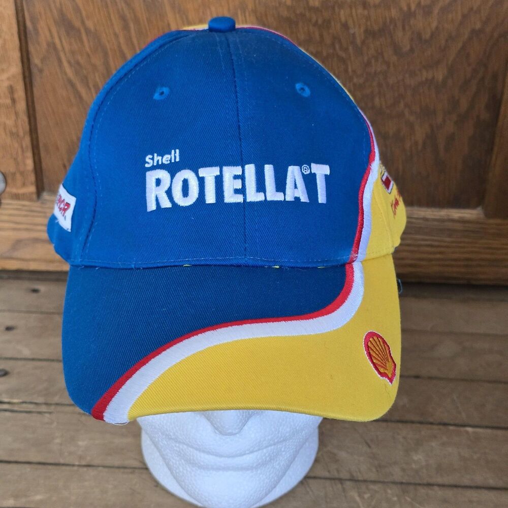 Kevin Harvick 29 Shell Rotella T Hat Cap Strap Back One Size Blue NASCAR Mens